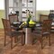 Costway Modern Dining Chair Set of 2/4 with Slanted High Backrest Wear-resistant PVC Leather